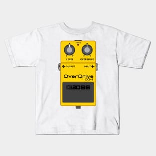 Boss OD-1 OverDrive Guitar Effect Pedal Kids T-Shirt